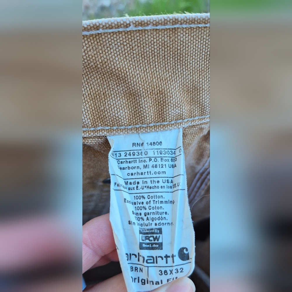 Carhartt Cargo Pants 38x32 - Picture 4 of 5